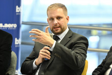 Na snímke minister zdravotníctva Kamil Šaško (Hlas-SD). FOTO: TASR/Pavel Neubauer