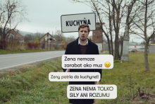 365bank má kampaň na sociálnych sieťach ”Žena patrí do Kuchyne”.