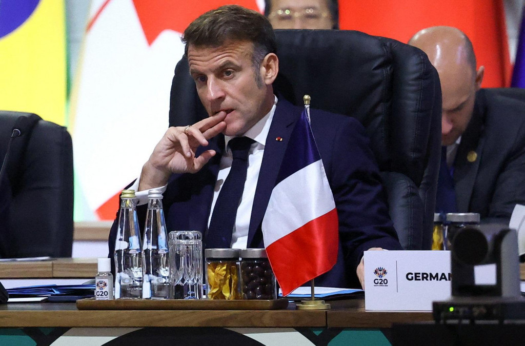 Francúzsky prezident Emmanuel Macron. FOTO: Reuters