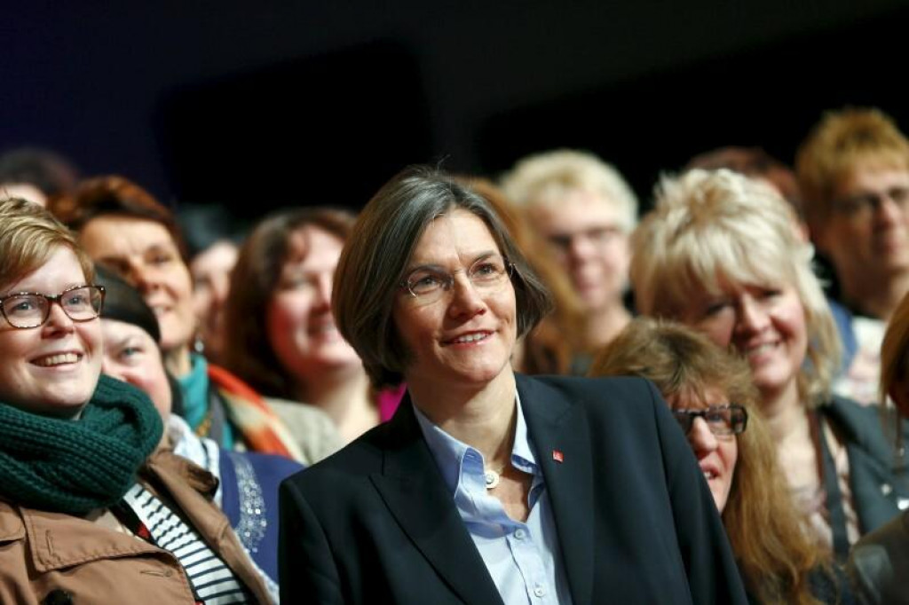 Šéfka vplyvnej nemeckej odborovej organizácie IG Metall Christiane Bennerová. FOTO: Reuters