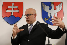 Minister dopravy Jozef Ráž na výjazdovom rokovaní vlády vo Vyšnom Orlíku v okrese Svidník.

FOTO: HN/Peter Mayer