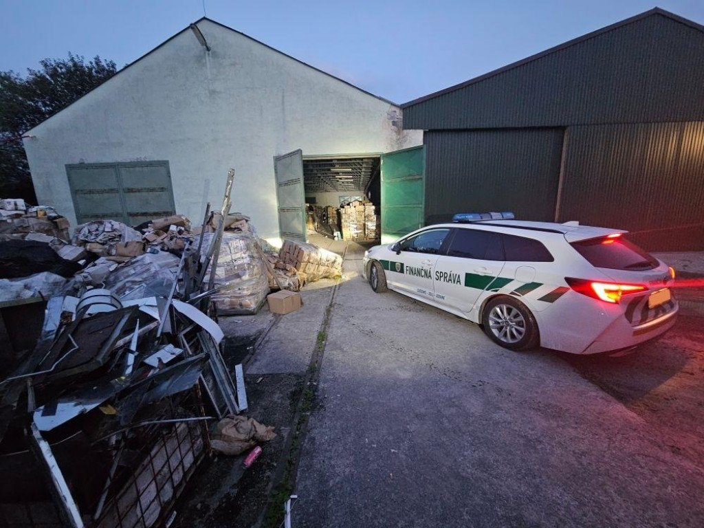 Zásah Kriminálneho úradu Finančnej správy. FOTO: Finančná správa