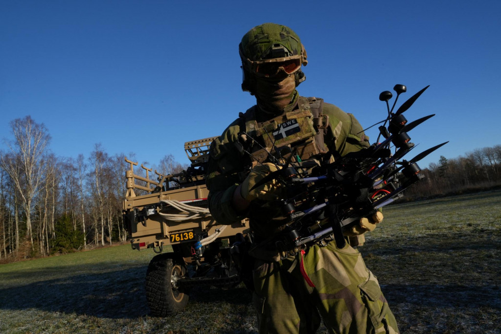 Skúsenosti z dronovej vojny sú vykúpené krvou. FOTO: Reuters