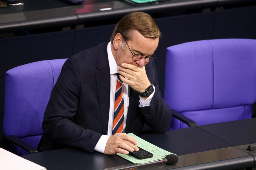 Nemecký minister obrany Boris Pistorius. FOTO: Reuters