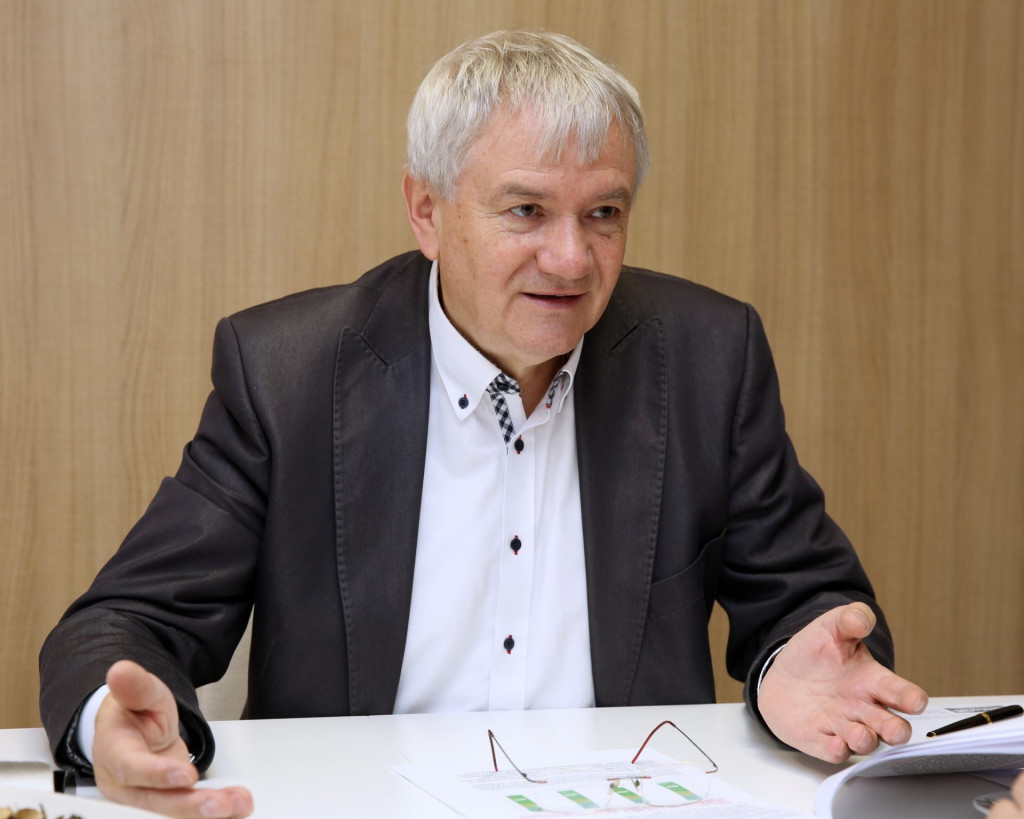 Na snímke predseda predstavenstva Slovenského zväzu výrobcov tepla Stanislav Janiš. FOTO: Peter Mayer