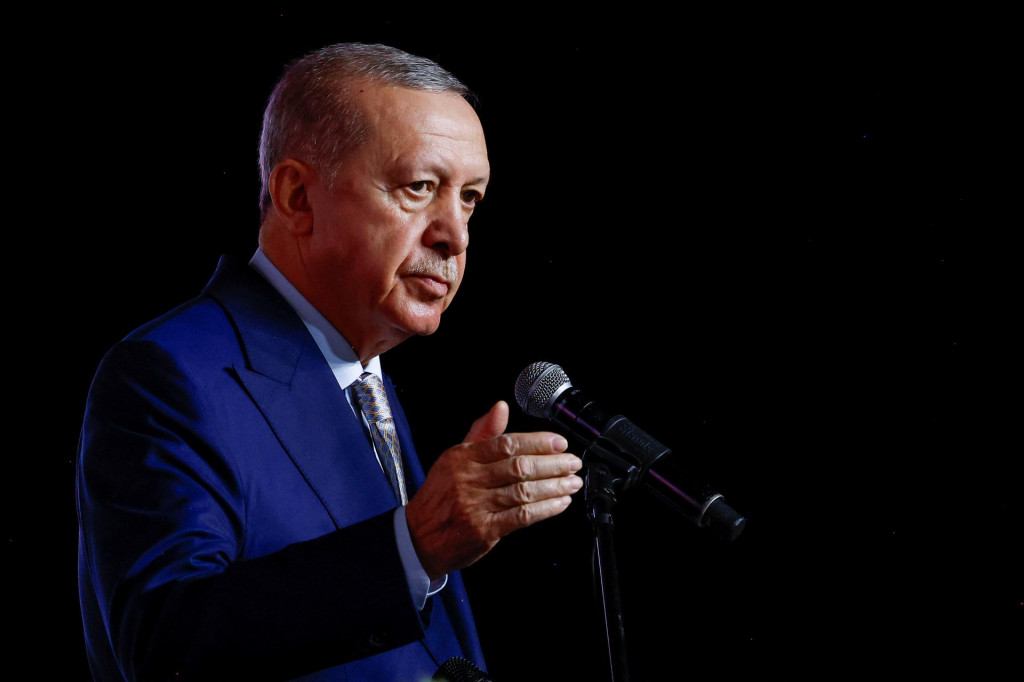 Turecký prezident Recep Tayyip Erdogan. FOTO: Reuters