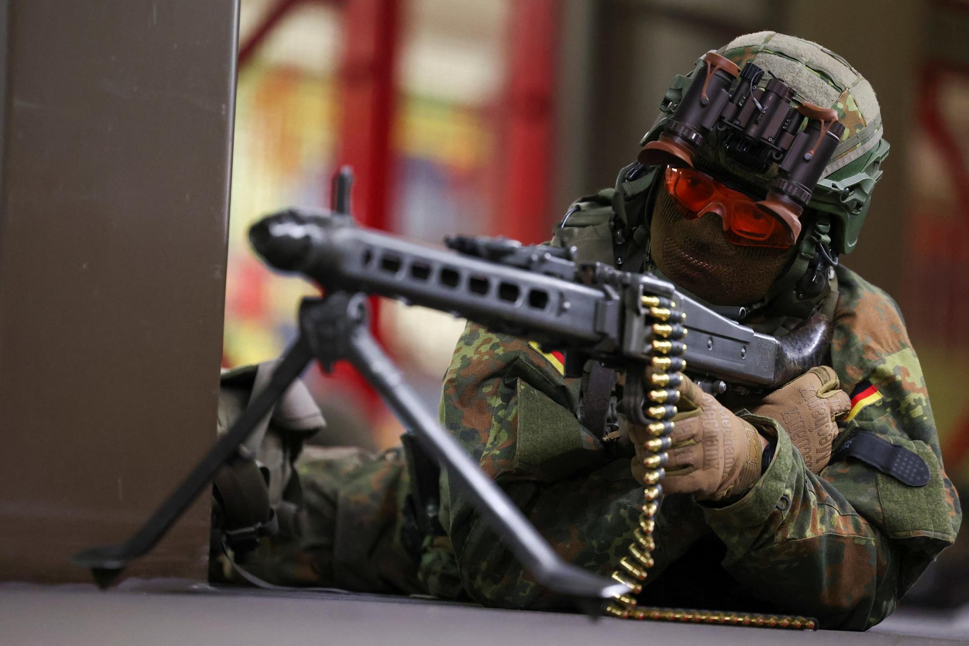 Nad základňou Bundeswehru spozorovali počas výcviku ukrajinských vojakov drony