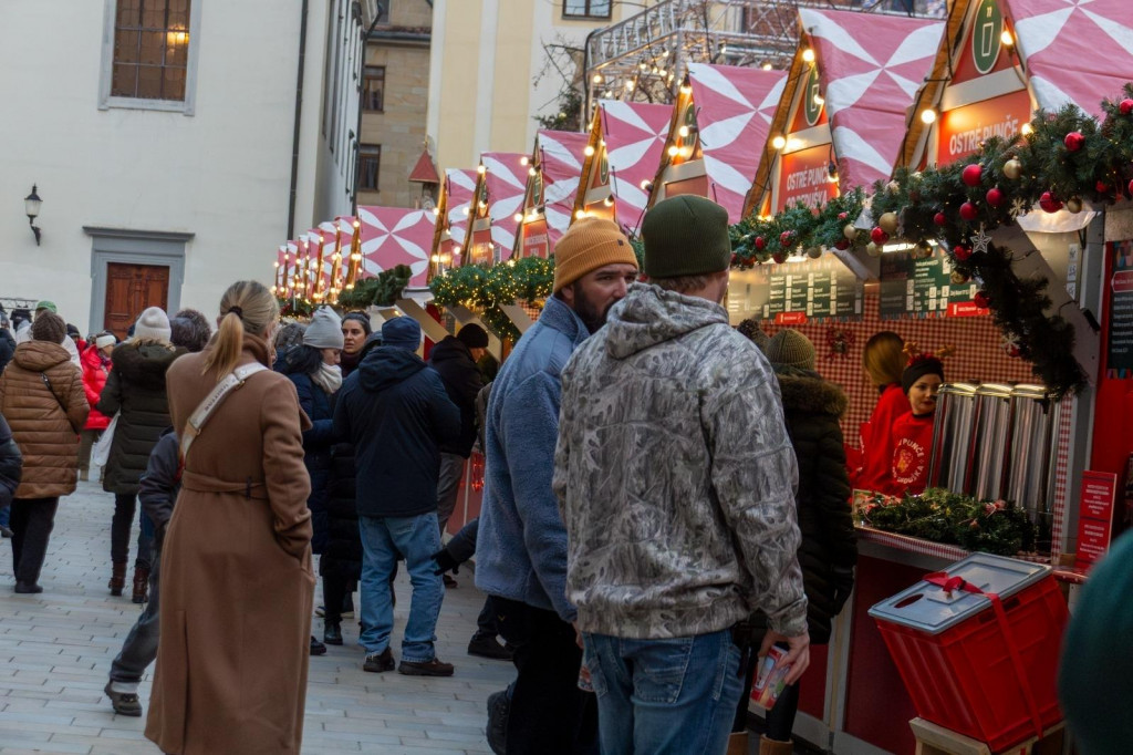Vianočné trhy v Bratislave FOTO: Brainee/Ľudmila Ježová