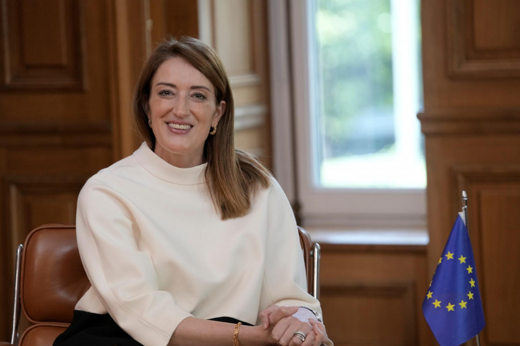Predsedníčka Európskeho parlamentu Roberta Metsolová.