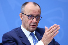 Nemecký kancelár a šéf kresťansko-demokratickej únie Friedrich Merz taktiež dúfa v prebudenie najväčšej ekonomiky eurozóny. FOTO: REUTERS
