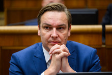 Na snímke opozičný poslanec Branislav Vančo (Progresívne Slovensko). FOTO: TASR/Jaroslav Novák