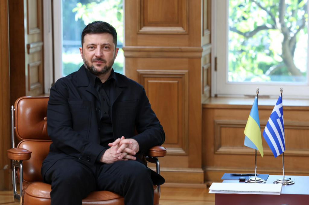 Ukrajinský prezident Volodymyr Zelenskyj. FOTO TASR/AP