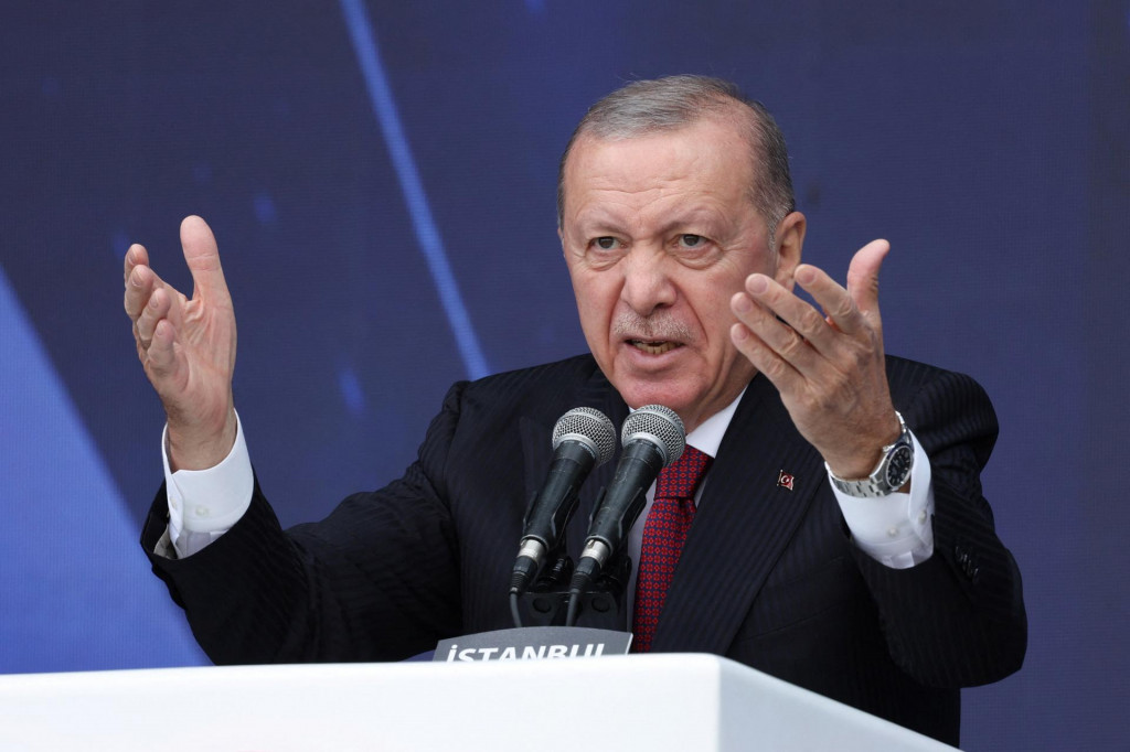 Turecký prezident Recep Tayyip Erdogan. FOTO: REUTERS