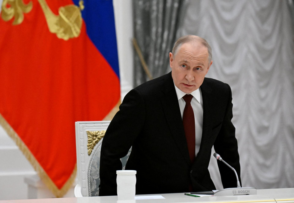 Ruský prezident Vladimir Putin. FOTO: REUTERS