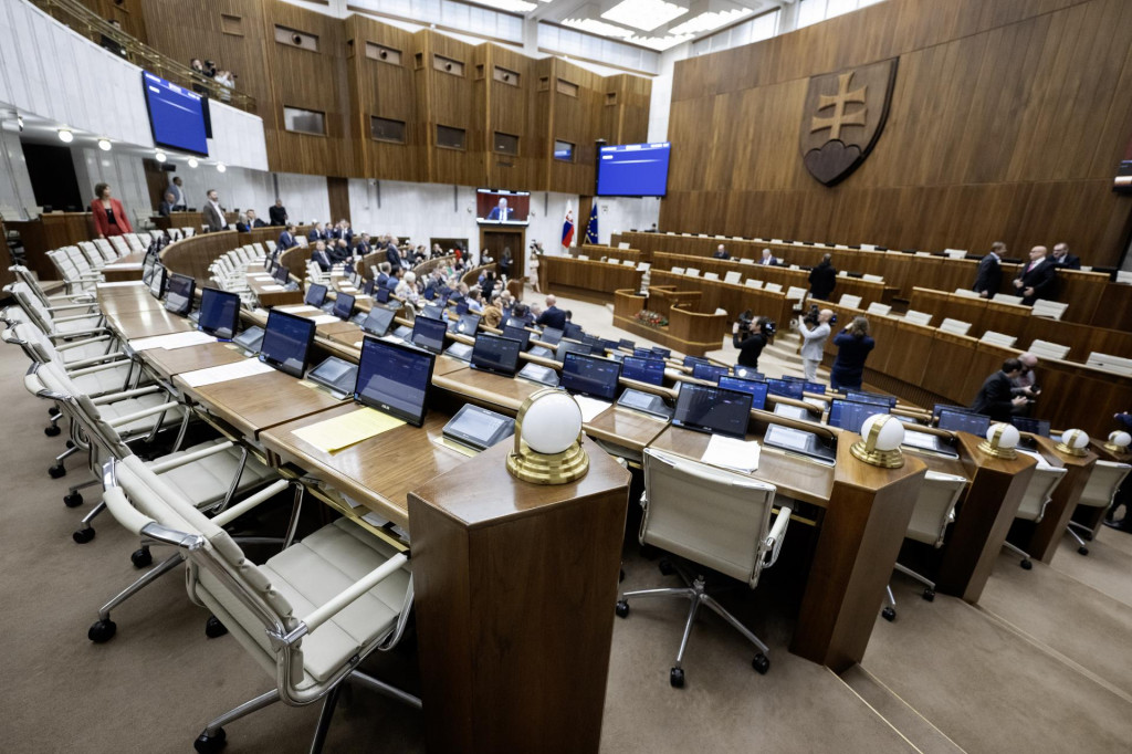 Parlament nebol uznášaniaschopný. FOTO: TASR/M. Baumann