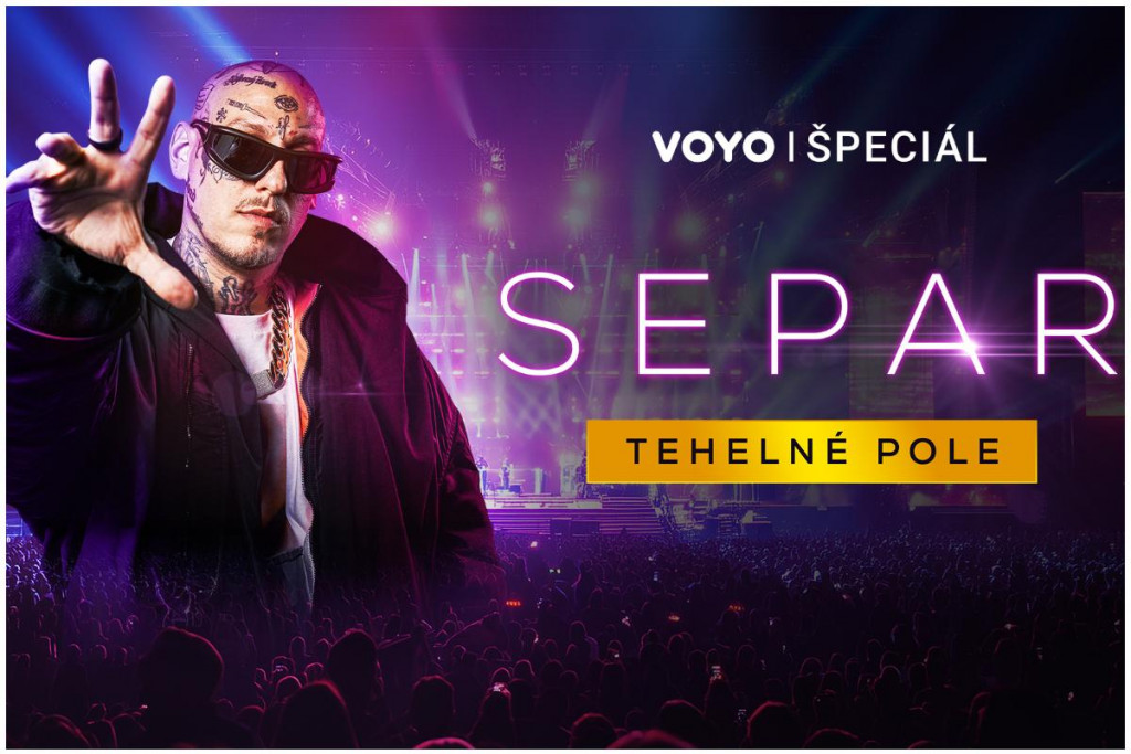 Koncert Separa si budete môcť pozrieť aj na Voyo.