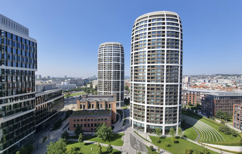 Na snímke panoráma nového centra hlavného mesta – downtown.

FOTO: TASR/P. Neubauer