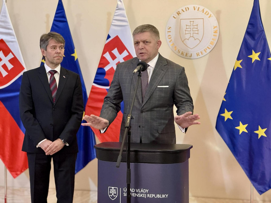 Premiér Robert Fico. FOTO: HN/Akos Cséplö