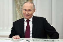 Na snímke ruský prezident Vladimir Putin. FOTO: TASR/AP