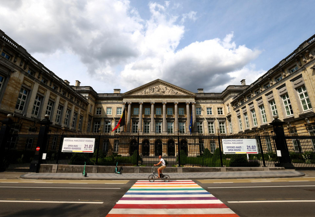 Na snímke belgický parlament v Bruseli. FOTO: REUTERS