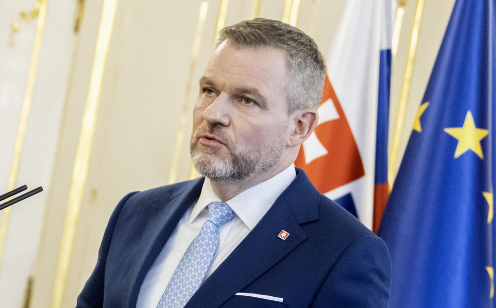 Prezident Peter Pellegrini. FOTO: TASR/Martin Baumann