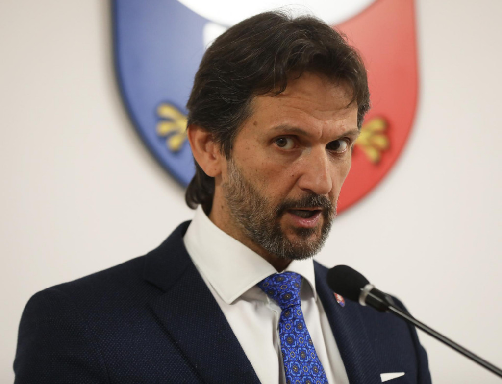 Minister obrany Robert Kaliň&aacute;k FOTO: HN/Peter Mayer