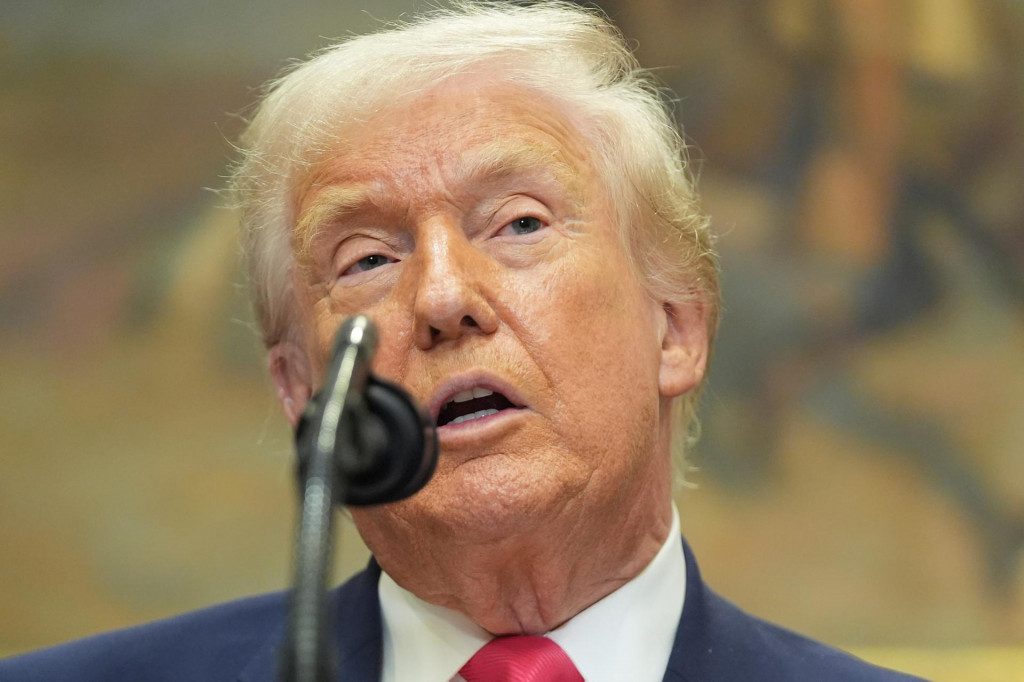 Prezident USA Donald Trump. FOTO: TASR/AP