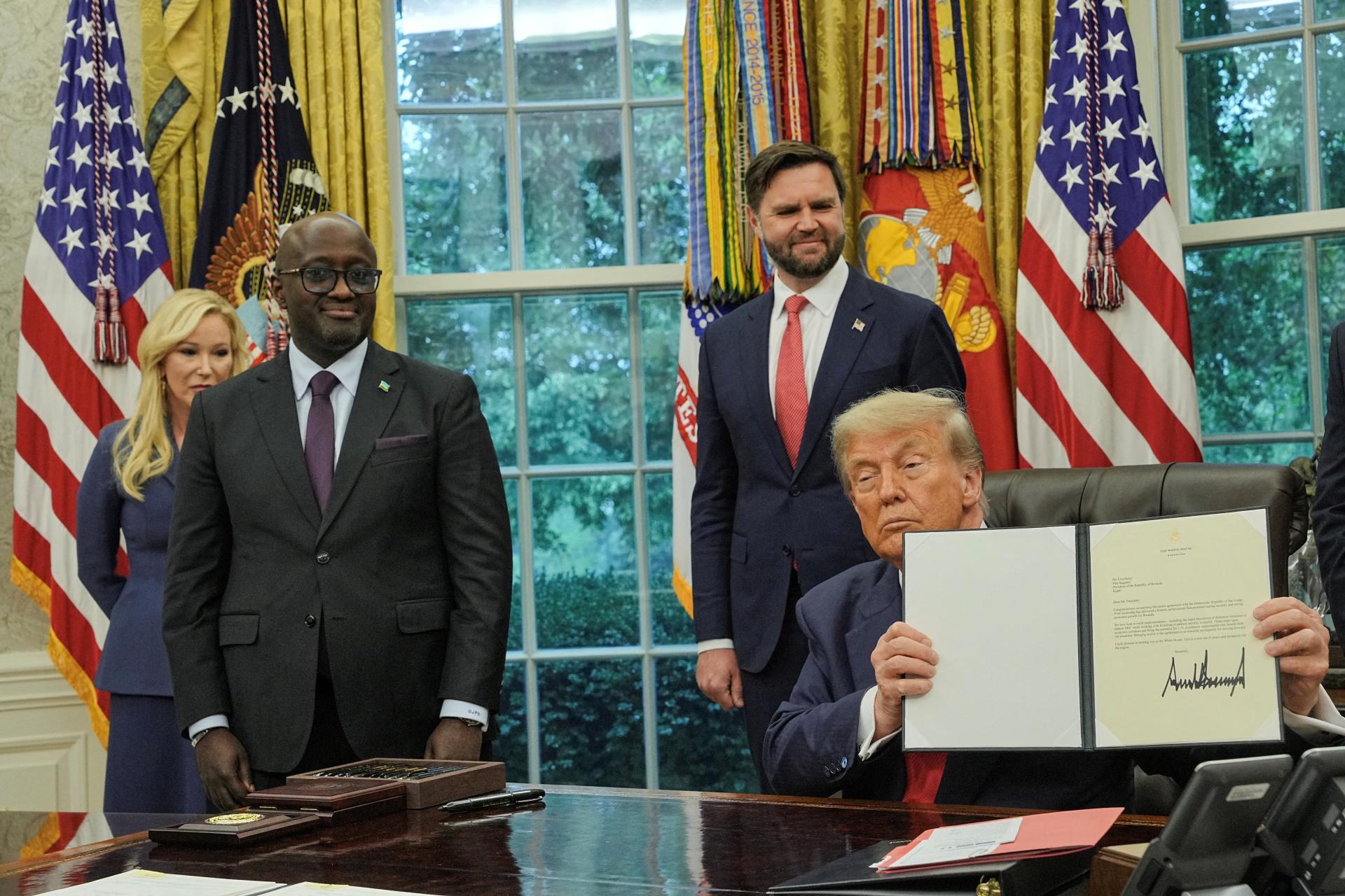 Ukončil Trump konflikt v Afrike? Rwanda a Kongo podpísali vo Washingtone mierovú dohodu