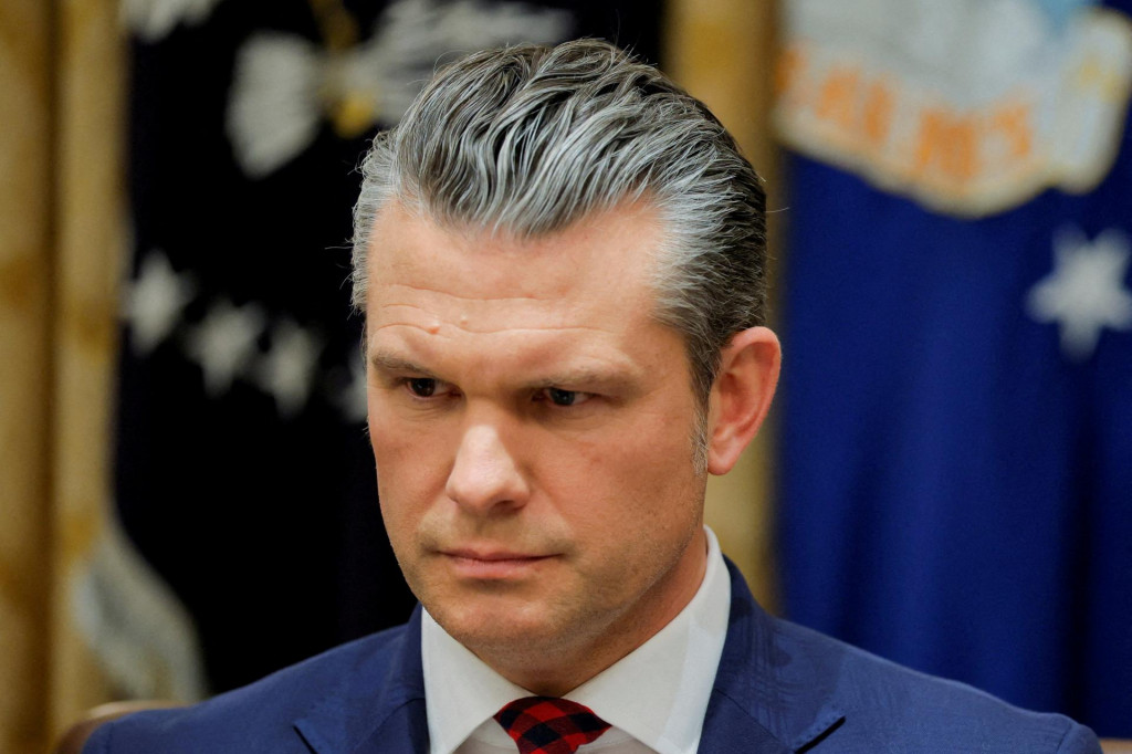 Americký minister obrany Pete Hegseth. FOTO: Reuters