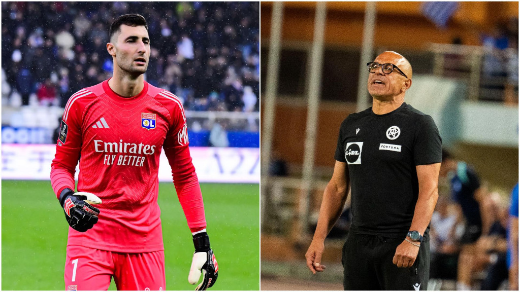 Dominik Greif a Francesco Calzona si majú čo vysvetľovať. Ich vzájomný vzťah má od ideálu poriadne ďaleko. FOTO: Profimedia.sk, TASR/J. Kotian