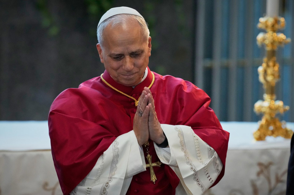 Pápež Lev XIV. FOTO: TASR/AP