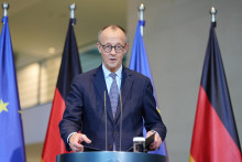 Nemecký kancelár Friedrich Merz. FOTO: TASR/AP

