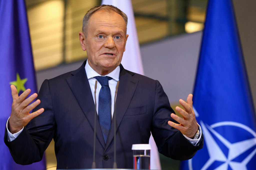 Poľský premiér Donald Tusk. FOTO: Reuters