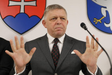 Na snímke premiér Robert Fico.

FOTO: HN/Peter Mayer