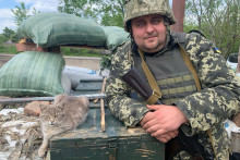 Stanislav Fedorčuk je veteránom ukrajinskej armády. Odišiel z nej v roku 2022, keď utrpel zranenia v boji proti ruským okupantom. FOTO: archív S. Fedorčuka