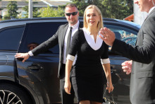 Na snímke ministerka hospodárstva Denisa Saková.
FOTO: TASR/ J. KROŠLÁK