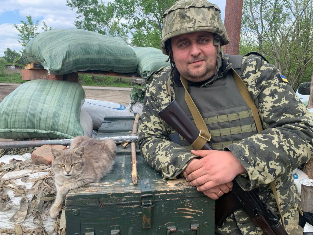 Stanislav Fedorčuk je veteránom ukrajinskej armády. Odišiel z nej v roku 2022, keď utrpel zranenia v boji proti ruským okupantom. FOTO: archív S. Fedorčuka