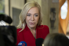 Na snímke podpredsedníčka vlády a ministerka hospodárstva Denisa Saková.

FOTO: TASR/ M. Baumann