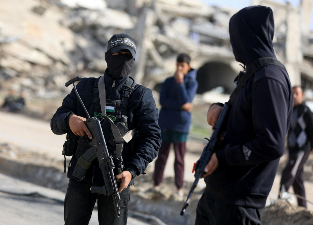 Militanti z Hamasu. FOTO: Reuters