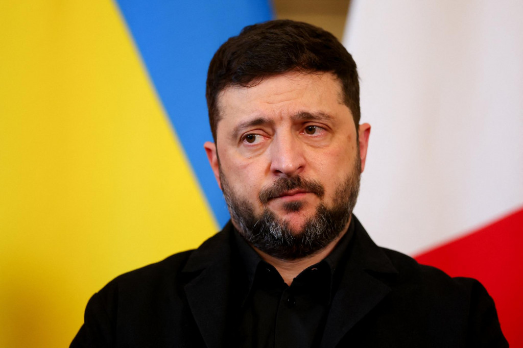 Ukrajinský prezident Volodymyr Zelenskyj. FOTO: TASR/AP