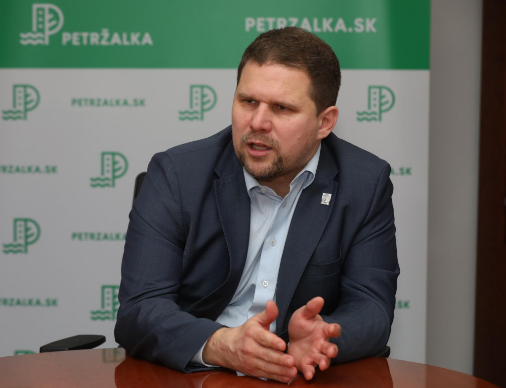 Starosta Petržalky Ján Hrčka. FOTO: HN/Peter Mayer