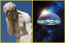 Značka Columbia trolluje vyznávačov plochej Zeme