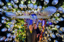 Susanne a Thomas Jerominovci z Rintelnu v Dolnom Sasku sú milovníci Vianoc a rekordmani