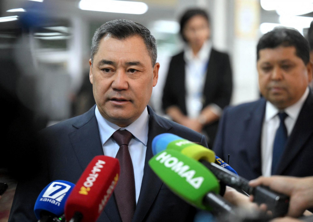 Prezident Kirgizstanu Sadyr Džaparov. FOTO: Reuters