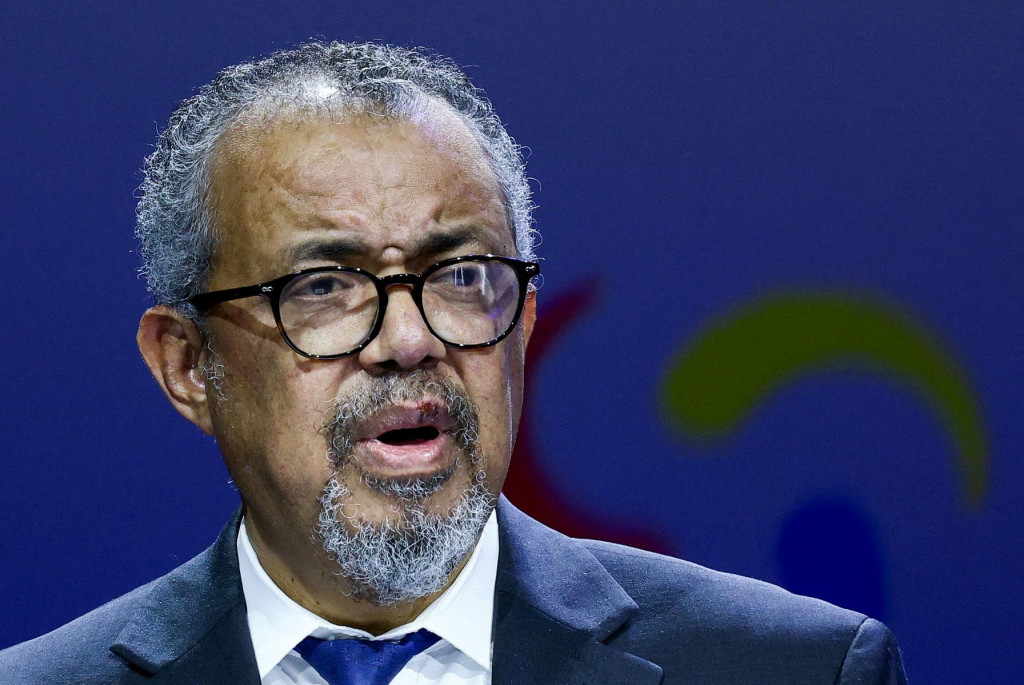 Riaditeľ WHO Tedros Adhanom Ghebreyesus. FOTO: Reuters