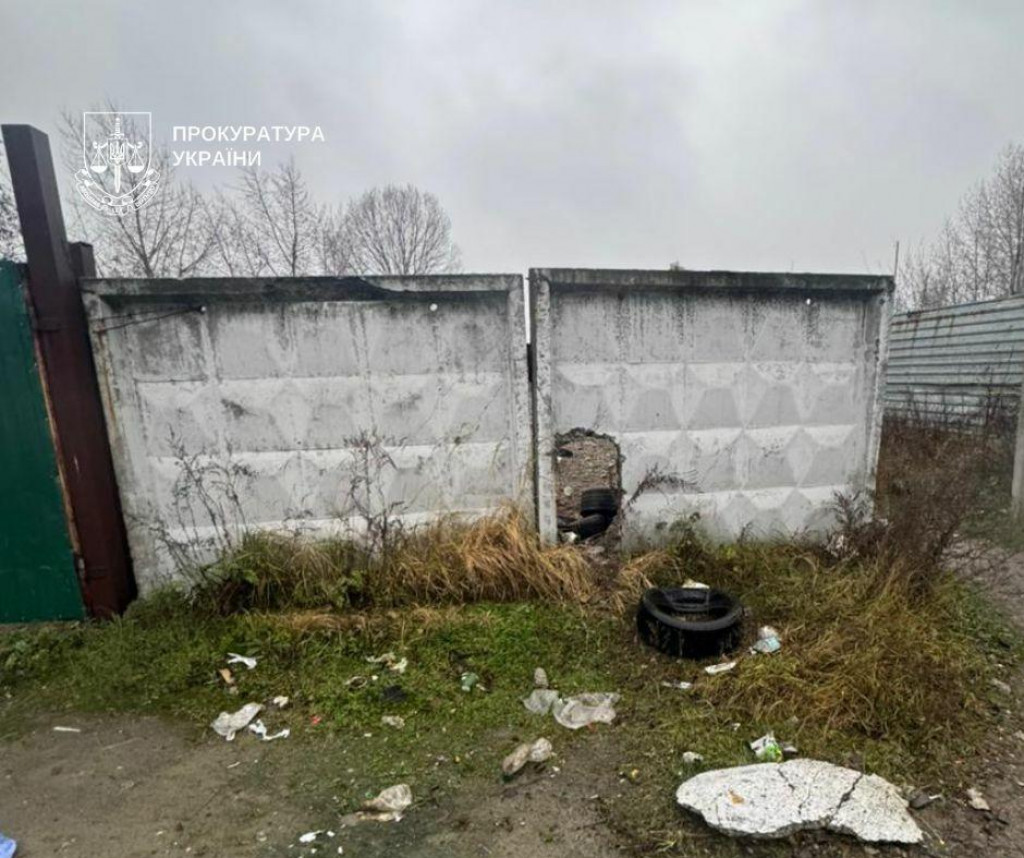 Miesto výbuchu. FOTO: Ukrajinská prokuratúra