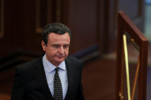 Kosovský premiér Albin Kurti. FOTO: Reuters