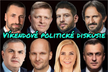 Hostia víkendových politických diskusií.
