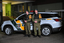 V piatok večer nast&uacute;pili do služby naprieč Slovenskom prv&eacute; žand&aacute;rske hliadky. FOTO: TASR