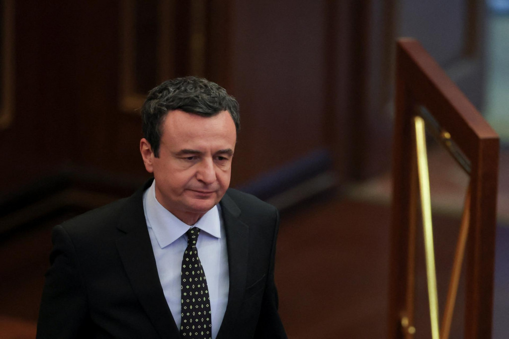 Kosovský premiér Albin Kurti. FOTO: Reuters